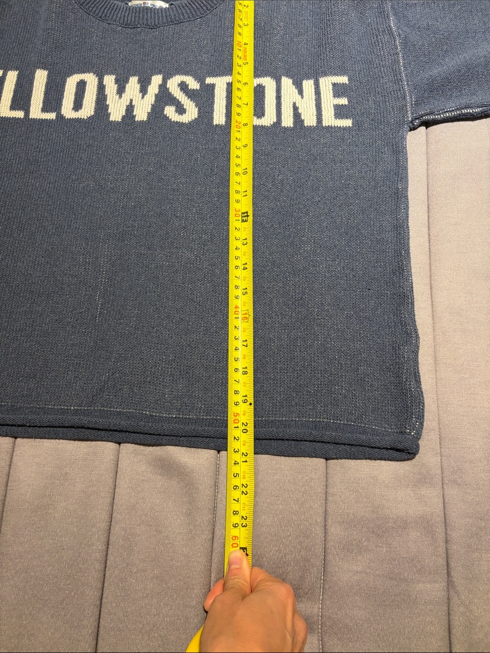 Yellowstone Navy Crewneck Sweater - Picture 4 of 4